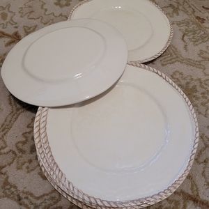 Pottery Barn Melamine dinner Plates